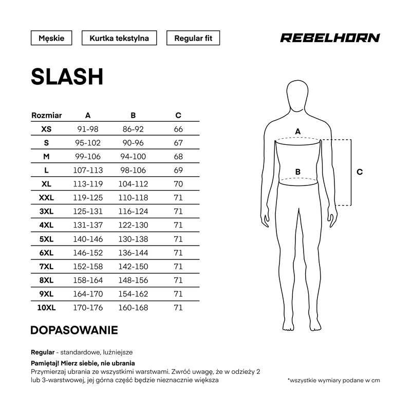 Мотокуртка текстильная Rebelhorn Slash черный белый