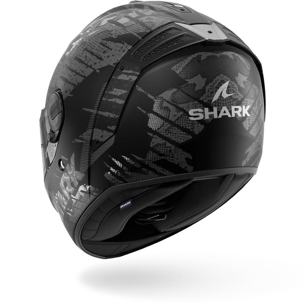 Мотошлем Shark Spartan RS REPTAIA Mat черный серый