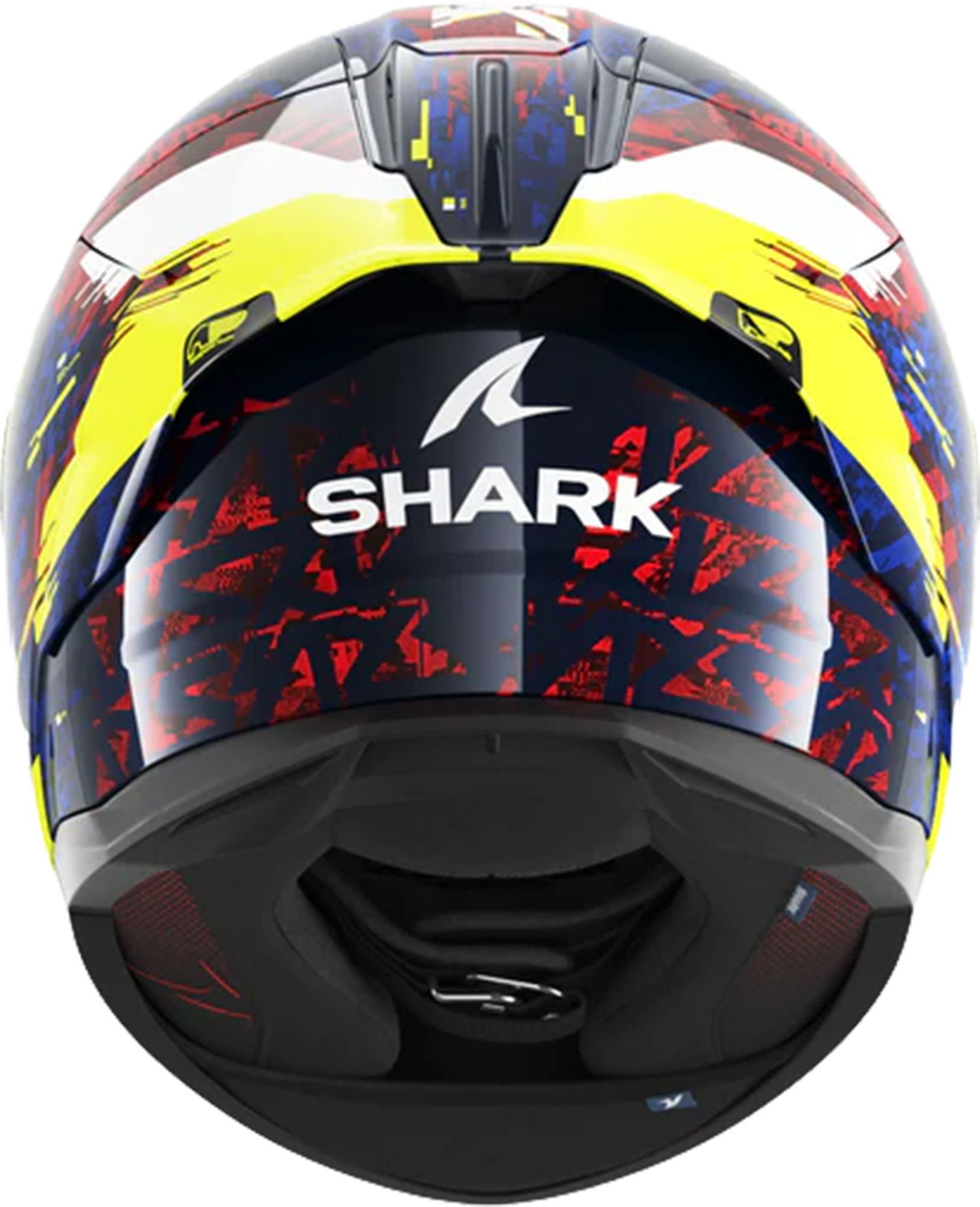 Мотошлем Shark CUP SPEED-VIB синий/красный/желтый