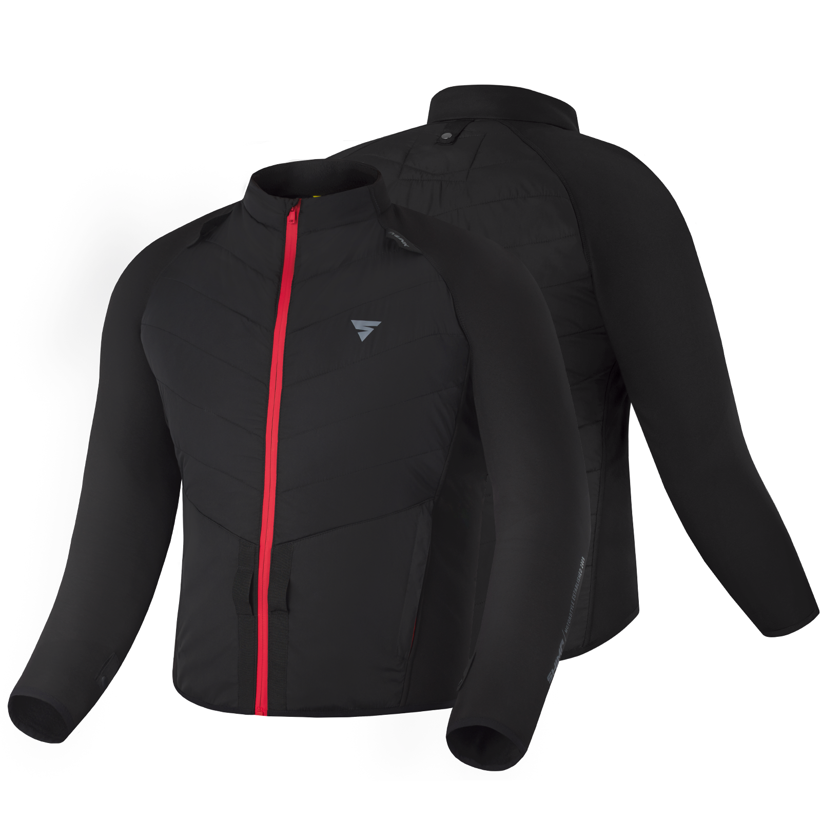 Мотокуртка текстильная SHIMA WARMUP черный