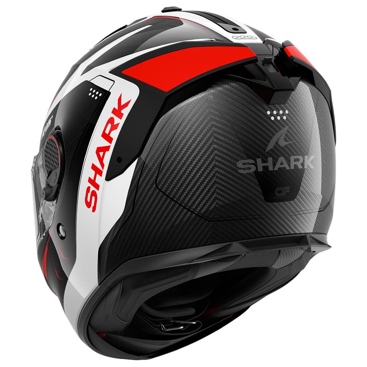 Мотошлем Shark Spartan GT PRO Carbon MEKARIUM черный/белый/красный