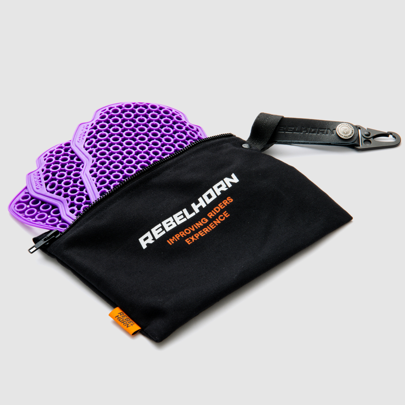 Мотоджинсы Rebelhorn Bronco стираный черный