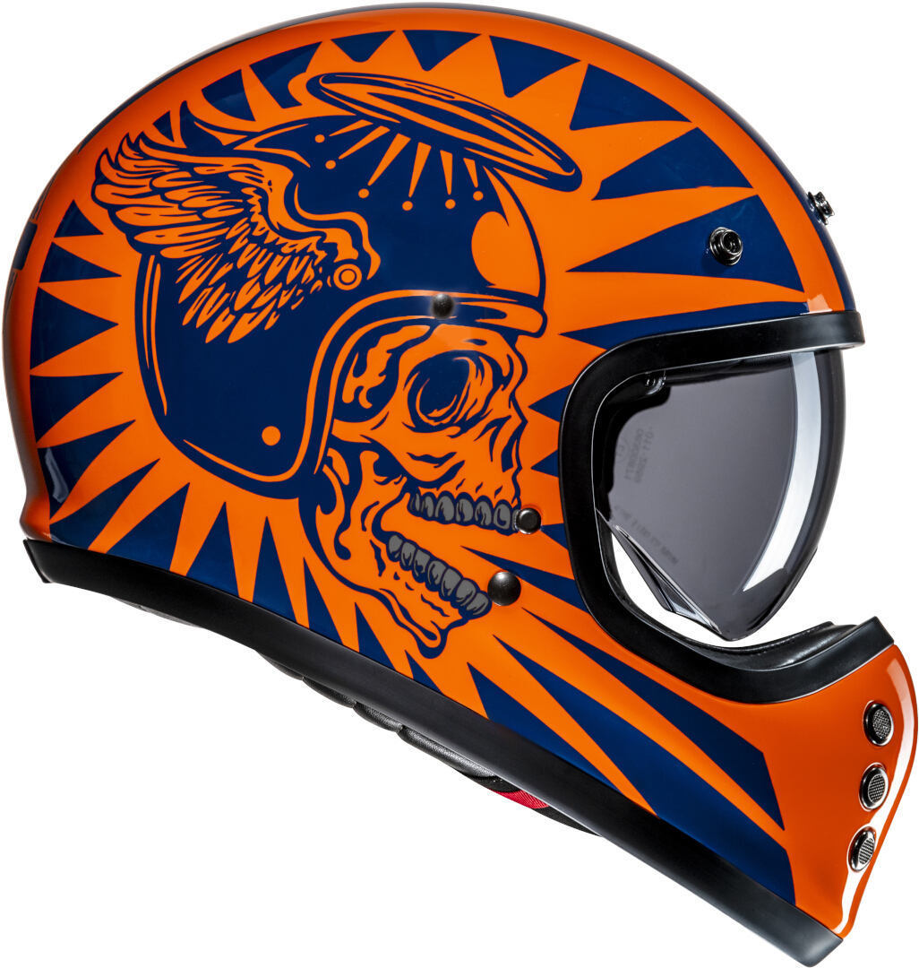 Мотошлем HJC V60 FLAME MC27