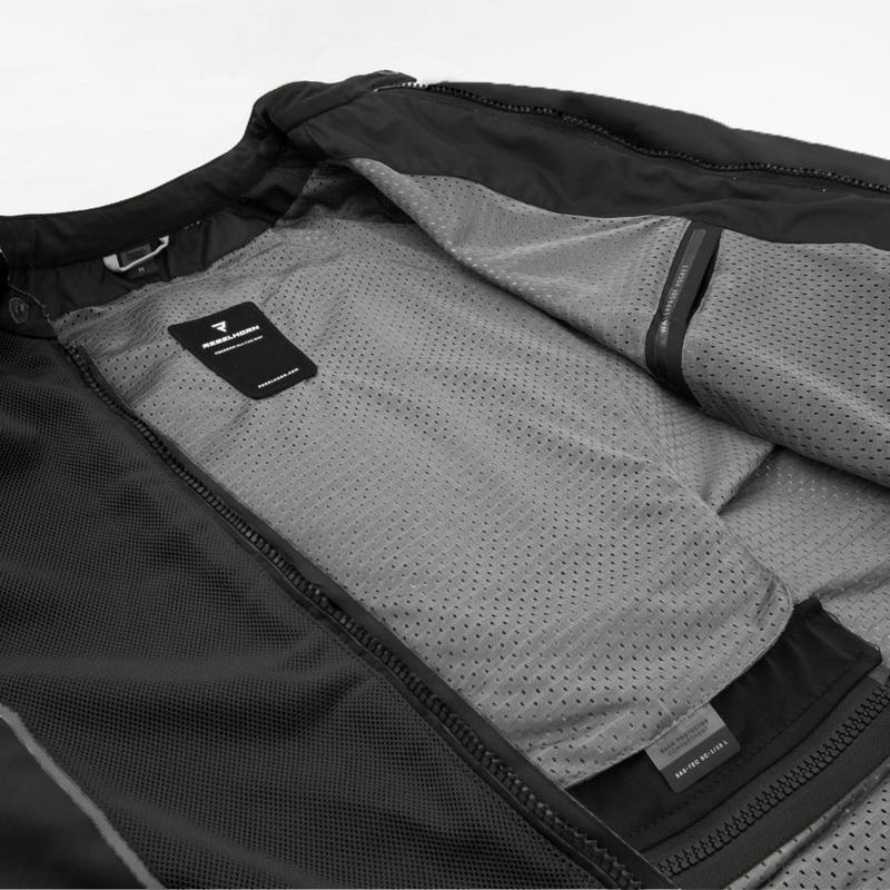 Мотокуртка текстильная Rebelhorn Wave черный