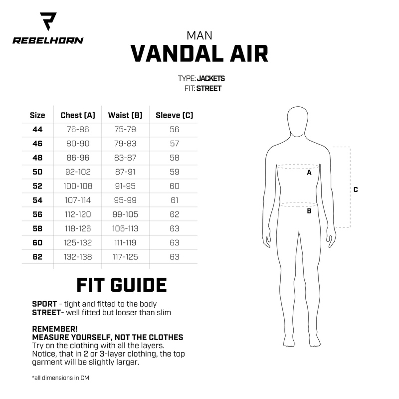 Мотокуртка кожаная Rebelhorn Vandal Air черный