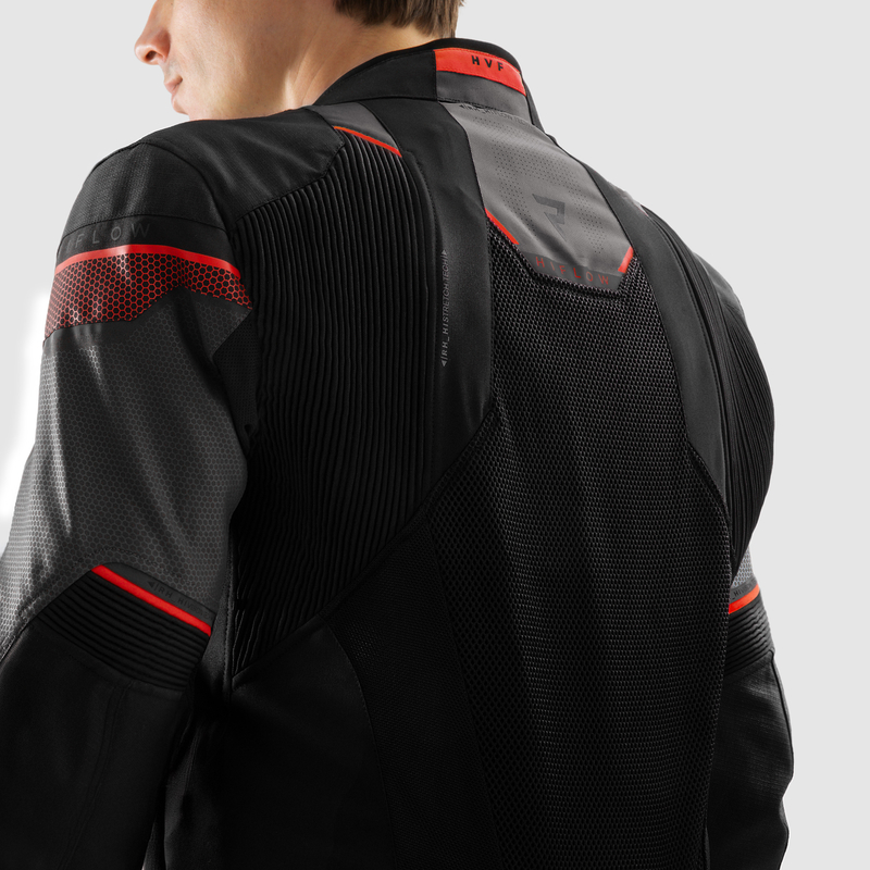 Мотокуртка текстильная Rebelhorn HiflowV черный/серый/красный