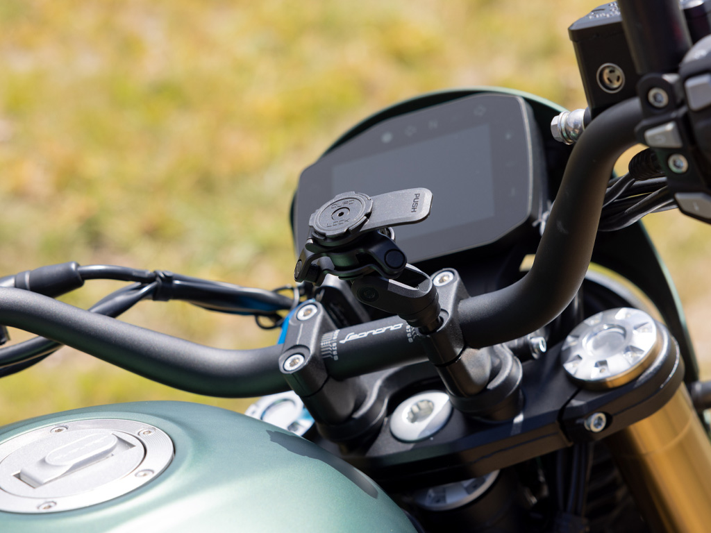 Крепление в траверсу мотоцикла Quad Lock® Handlebar Clamp Mount PRO