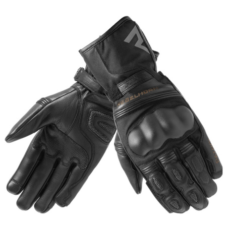 Мотоперчатки женские кожаные Rebelhorn Patrol WATERPROOF черный - магазин Motostyles