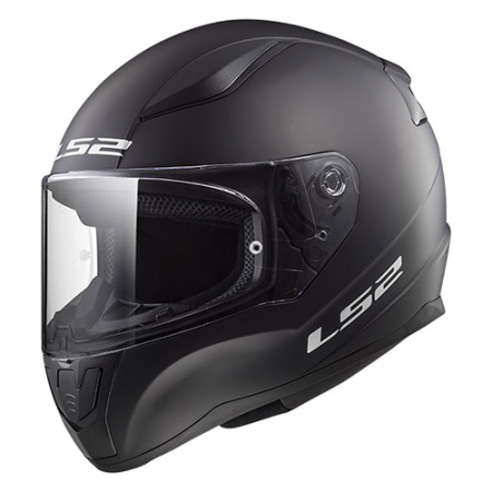Мотошлем LS2 FF353 Rapid Single матовый черный - магазин Motostyles