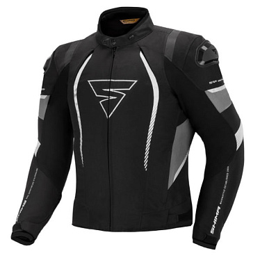 Мотокуртка текстильная SHIMA SOLID PRO черный - магазин Motostyles