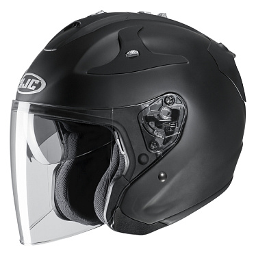 Мотошлем HJC FG-JET Rubbertone черный - магазин Motostyles