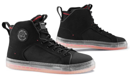 Мотоботы Falco Starboy3 черный/красный - магазин Motostyles