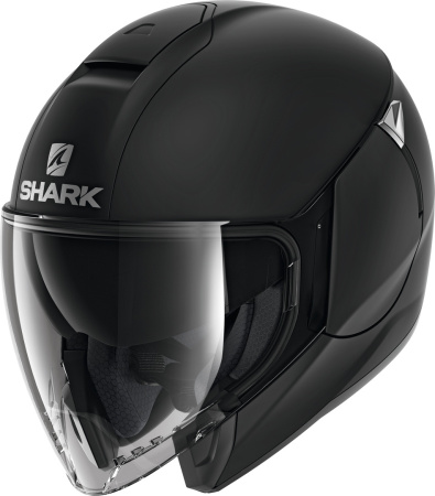 Мотошлем Shark Citycruiser Blank черный матовый - магазин Motostyles