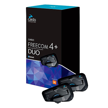 CARDO Мотогарнитура FREECOM 4+ JBL DUO - магазин Motostyles