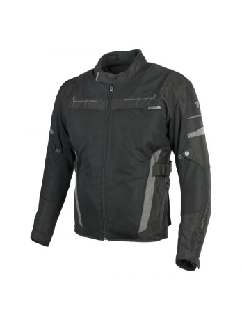 Мотокуртка текстильная Seca Orkan II черный - магазин Motostyles