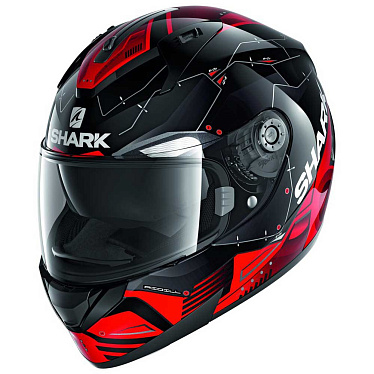 Мотошлем Shark Ridill 1.2 Mecca черный красный
