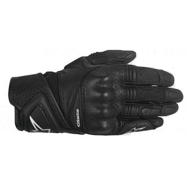 Мотоперчатки женские кожаные Alpinestars Baika черный - магазин Motostyles