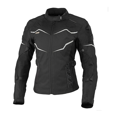 Мотокуртка женская текстильная Seca Stream III черный - магазин Motostyles
