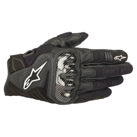 Мотоперчатки кожаные Alpinestars SMX-1 черный - магазин Motostyles