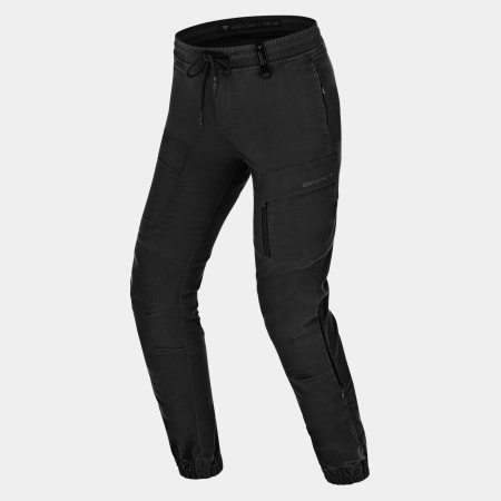 Мотоштаны женские SHIMA JOGGSY черный - магазин Motostyles