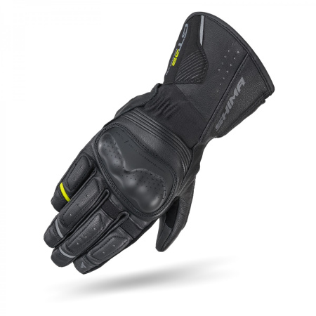Мотоперчатки кожаные SHIMA GT-2 черный - магазин Motostyles