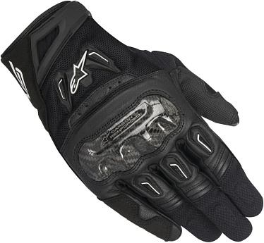 Мотоперчатки кожаные Alpinestars SMX-2 черный