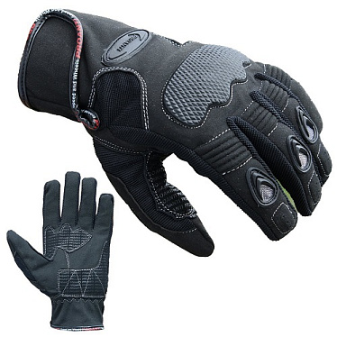 Мотоперчатки текстильные Proanti Cross черный - магазин Motostyles