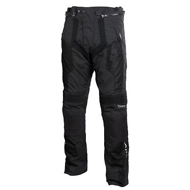 Мотоштаны текстильные Seca Venti Due D3O черный - магазин Motostyles