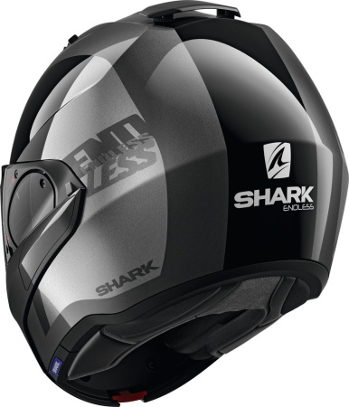 Мотошлем Shark EVO ES Endless черный серый - магазин Motostyles