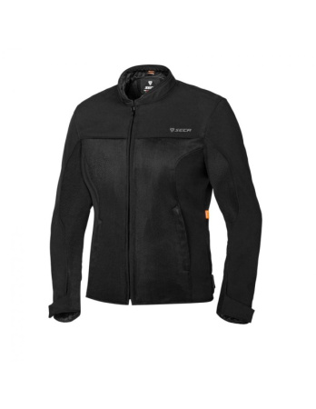 Мотокуртка женская текстильная Seca Superlite черный - магазин Motostyles