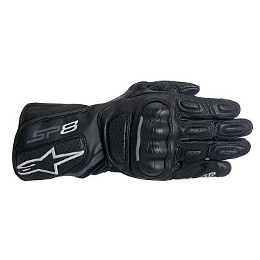 Мотоперчатки женские кожаные Alpinestars Stella SP-8 V2 черный - магазин Motostyles