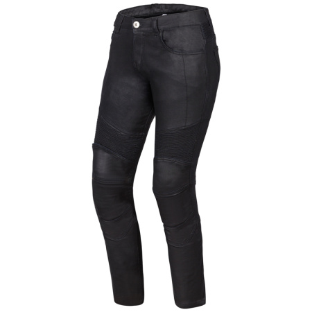 Мотоджинсы женские Ozone Roxy стираный черный - магазин Motostyles