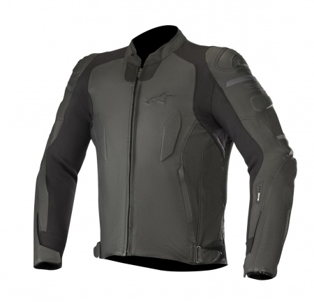 Мотокуртка кожаная Alpinestars Specter черный