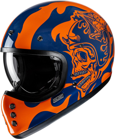 Мотошлем HJC V60 FLAME MC27 - магазин Motostyles