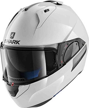 Мотошлем Shark EvoOne V2 Blank белый - магазин Motostyles