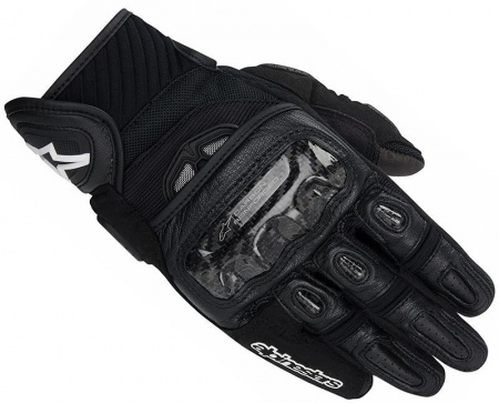 Мотоперчатки кожаные Alpinestars GP-Air черный - магазин Motostyles