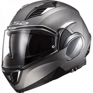 Мотошлем LS2 FF900 Valiant2 Solid матовый титановый - магазин Motostyles