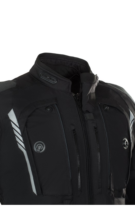 Мотокуртка текстильная Rebelhorn Patrol черный Мотокуртка текстильная Rebelhorn Patrol черный